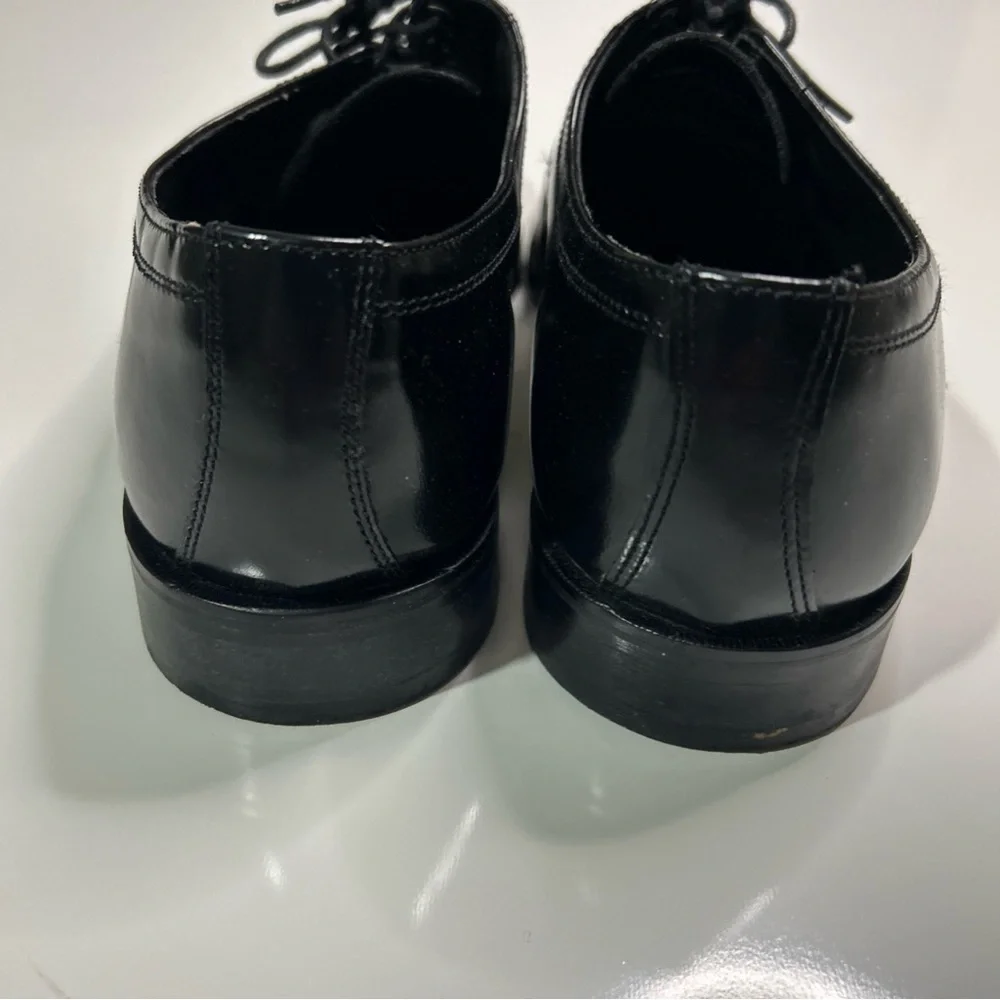 Nunn Bush Black Oxford Leather Shoes